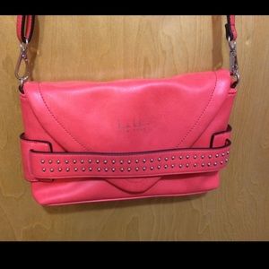 Like new Nicole Miller NY Coral Purse